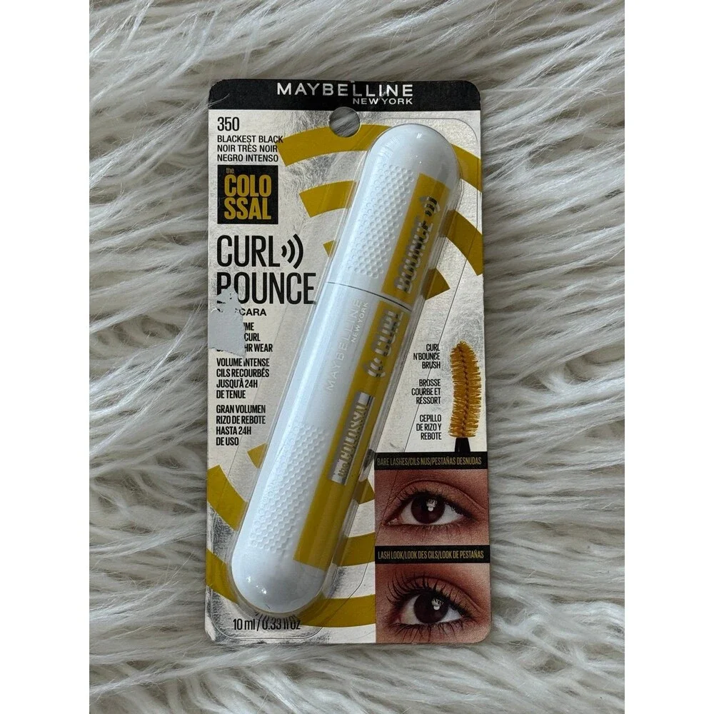 Maybelinne Colossal Curl Bounce Mascara Blackest Black